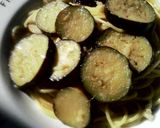 シンプル美味オリーブジンジャー茄子パスタ作り方4写真