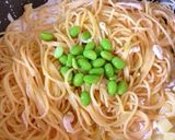 牛乳だけOK明太枝豆ささみクリームスパ作り方9写真