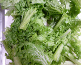 わさび菜と豚ばら肉の卵とじ作り方2写真