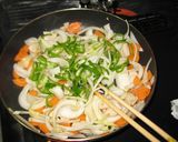 ナポリタン風焼きそば作り方3写真