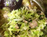 キャベツとサバ缶の簡単ささっと煮♪作り方3写真