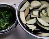 なすとピーマンのおかか炒め作り方1写真