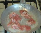 簡単に出来るふわとろ他人丼（豚バラ肉）作り方2写真
