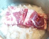 豚バラ肉の大根おろし煮作り方1写真