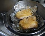 ダッチオーブンde簡単チキン燻製作り方7写真