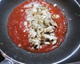 トマト味の煮込みハンバーグ作り方15写真