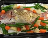 鯛の香草オーブン焼き　アイオリソース添え作り方4写真