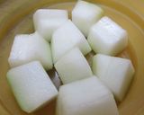 冬瓜の翡翠煮　作り方2写真