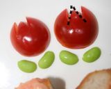 ✿お弁当にも♡トマトでチューリップ✿作り方1写真