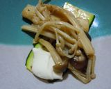 きのことズッキーニのソテー作り方5写真