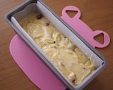 クランベリーの蜂蜜パウンド☆簡単ケーキ作り方3写真