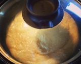 月とマーニ。おっきなホットケーキ作り方5写真