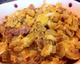 「コンビーフハッシュ丼」作り方3写真