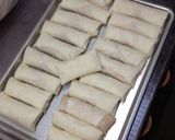 塩柚子疲労回復梅コーンササミ絶品春巻き作り方11写真
