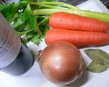 美味しんぼの牛すね肉の赤ワイン煮込み作り方1写真