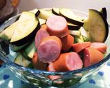 簡単！野菜たくさんソーメンチャンプルー作り方1写真