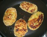 山芋と生鮭の焼きコロッケ作り方9写真