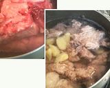 名古屋名物ドテ煮（牛スジのどて煮）作り方1写真