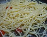 ハーブ香るタラのベーコン巻のせパスタ作り方10写真