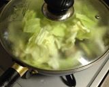 鶏なすキャベツの味噌炒め＊作り方3写真