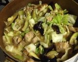 鶏なすキャベツの味噌炒め＊作り方4写真