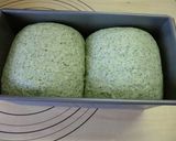 よもぎたっぷり入りもっちり角食作り方4写真
