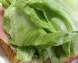 ＊レタスたっぷり‼︎ハムチーズトースト＊作り方1写真