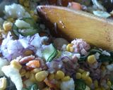 ☆我が家の野菜で欲張りポテトサラダ☆作り方3写真