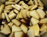 調味料たったの3つ！大根のたまり漬け作り方3写真