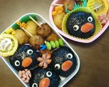 キャラ弁ペンギンピングー★作り方2写真
