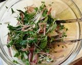 たっぷり香味野菜のかつおのたたき作り方1写真