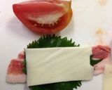 ＊大葉とチーズのトマト豚巻き＊作り方1写真