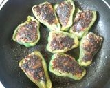 プルコギビーフでピーマン肉詰め作り方5写真