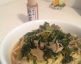 白いご飯に！小松菜と舞茸のあえもの作り方4写真