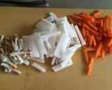 大根のきんぴら作り方1写真