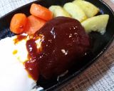 簡単　洋食屋のスパイシーハンバーグ作り方5写真