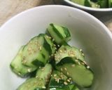 きゅうりの漬物☆ごま油風味作り方4写真