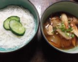 そーめんと暖かいつゆ作り方6写真