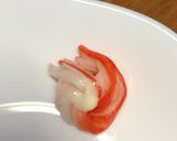 *かにかまでお花*作り方6写真