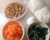 野菜で栄養も☆風邪の時に食べたいお粥作り方1写真