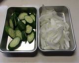 梅酢でさっばり鶏と夏野菜の南蛮酢漬け作り方2写真
