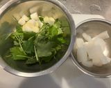 いかと三つ葉のかき揚げ作り方1写真