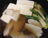 鱈とお豆腐の煮物作り方1写真