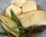 鱈とお豆腐の煮物作り方2写真