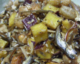 ●食べる小魚で大豆とさつまいもの揚げ煮♪作り方2写真