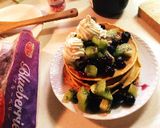 簡単手作りふわふわホットケーキ作り方5写真