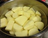 市販のだしで簡単　和風ジャーマンポテト作り方1写真