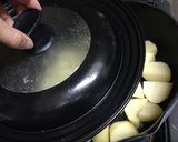 市販のだしで簡単　和風ジャーマンポテト作り方2写真