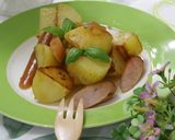 市販のだしで簡単　和風ジャーマンポテト作り方3写真