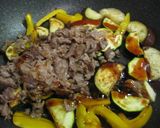 ちゃちゃっと簡単♪牛肉の夏野菜炒め作り方5写真